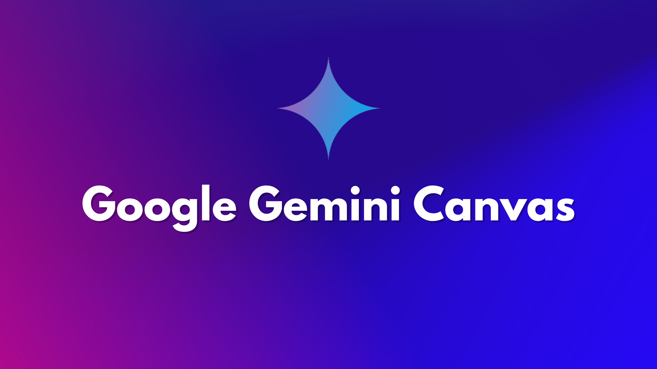 google gemini canvas